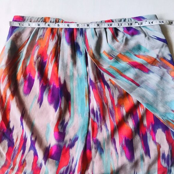 A/X ARMANI EXCHANGE Womens Size Small Sleeveless‎ WaterColor Print Top - Picture 5 of 7